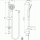Βέργα Ντους Ideal Standard με Τηλέφωνο Idealrain EVO Round και Σπιράλ Β2620ΑΑ Χρωμέ Βέργα Ντους Ideal Standard με Τηλέφωνο Idealrain EVO Round και Σπιράλ Β2620ΑΑ Χρωμέ
